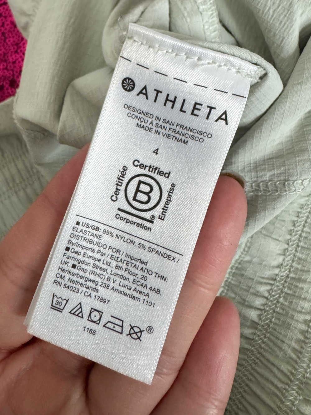 ATHLETA 💚 Trekkie High Rise Mint Green Parachute Pants (Women’s Size 4) - Picture 17 of 17